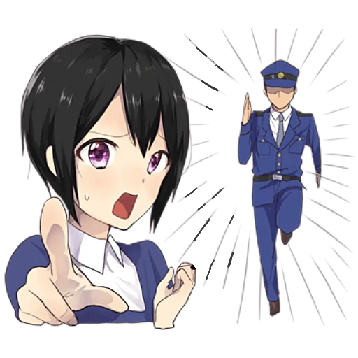 Sticker Драг-кун @nyasticks - 5