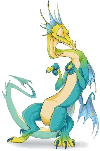 Sticker DragonsKODA - 1