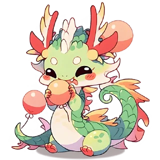 Sticker Дракоши @Nyasticks - 0