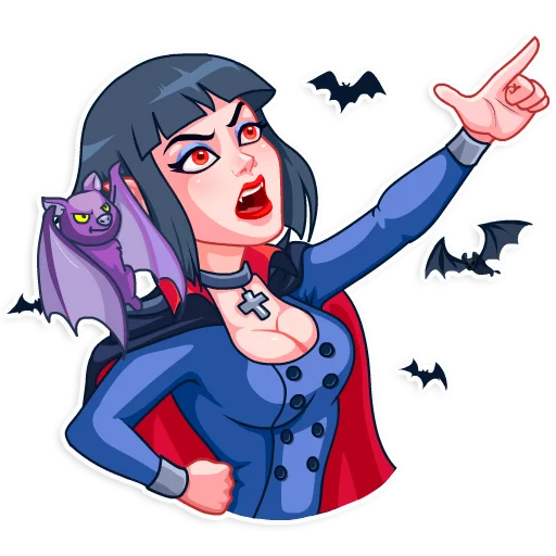 Sticker Drakulessa - 11