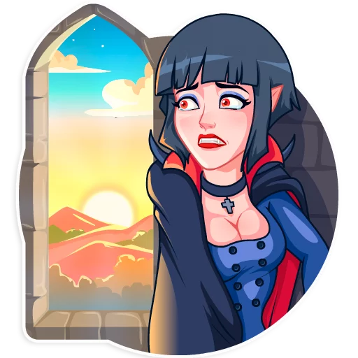 Sticker Drakulessa - 8