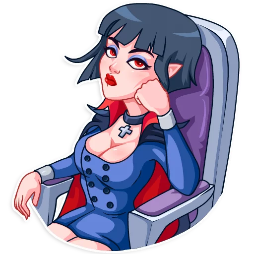 Sticker Drakulessa - 7