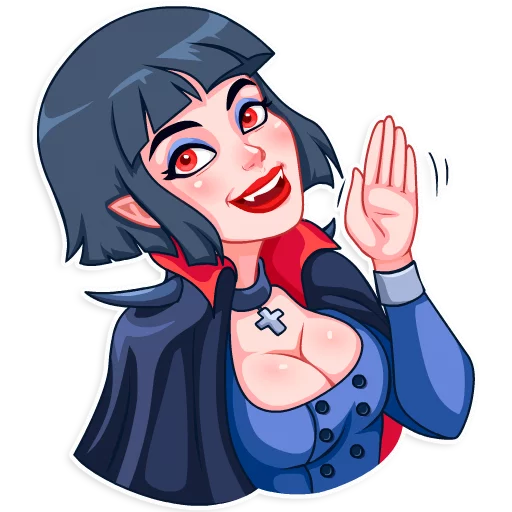 Sticker Drakulessa - 2