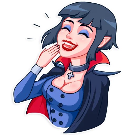 Sticker Drakulessa - 0