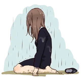 Sticker Драма-тян @nyasticks - 9