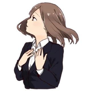 Sticker Драма-тян @nyasticks - 6