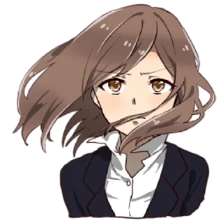 Sticker Драма-тян @nyasticks - 0