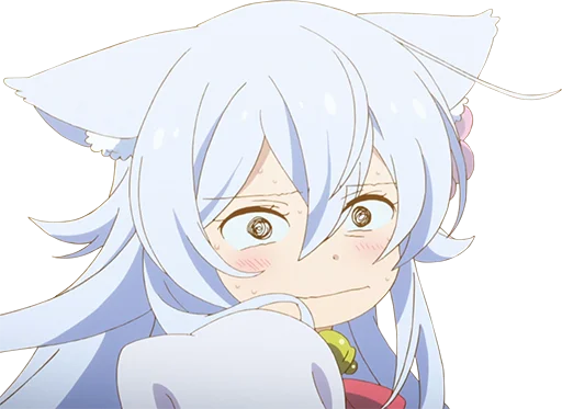 Sticker The white ball of FLUFF - 10