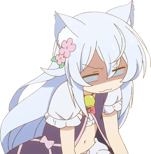 Sticker The white ball of FLUFF - 8