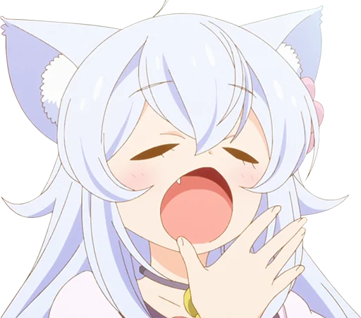 Sticker The white ball of FLUFF - 5