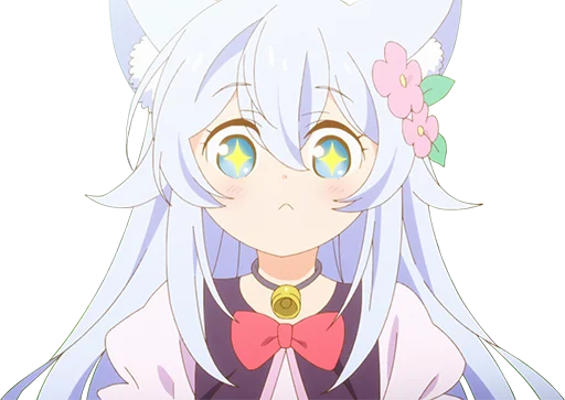 Sticker The white ball of FLUFF - 3