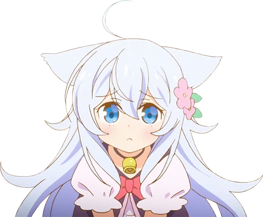 Sticker The white ball of FLUFF - 2