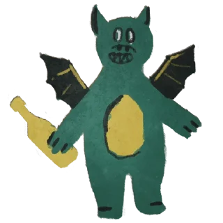 Стикер DrunkHare - 0