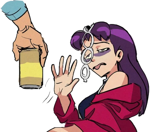 Sticker DrunkMisato - 1