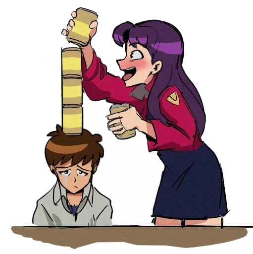 Стикер DrunkMisato - 1