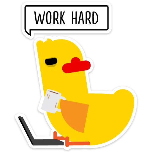 Sticker Duck attack stickers - 9