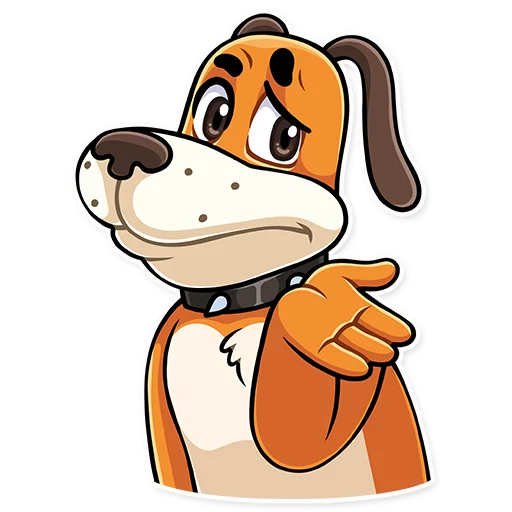 Стикер DuckHuntDog - 1