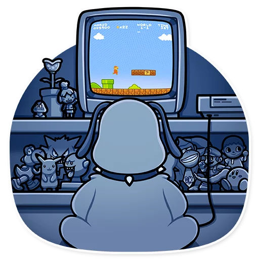 Sticker DuckHuntDog - 1