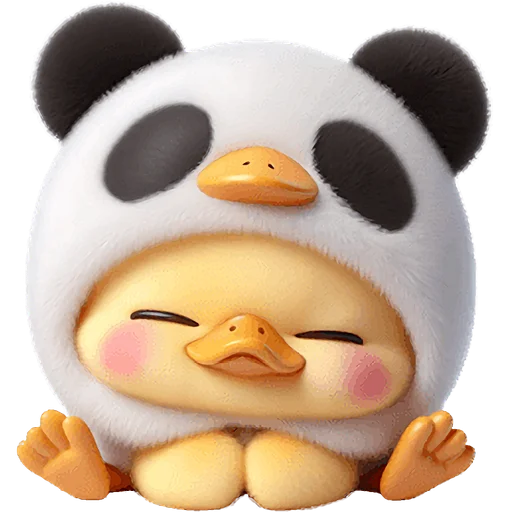 Стикер Duck_Panda_Nyasticks - 1