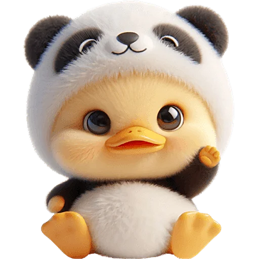 Стикер Duck_Panda_Nyasticks - 1