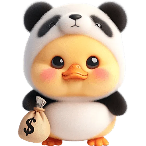 Стикер Duck_Panda_Nyasticks - 1