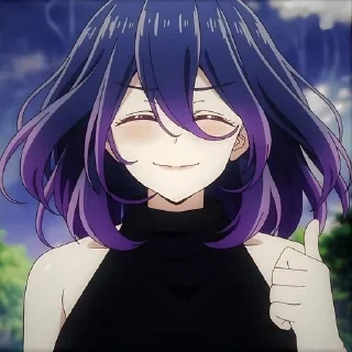 Стикер Вермейл в золотом @anime_sticks - 6