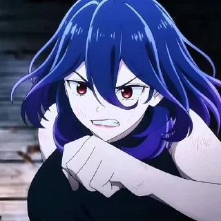 Стикер Вермейл в золотом @anime_sticks - 5