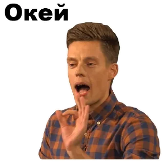 Стикер Юрий Дудь - 5