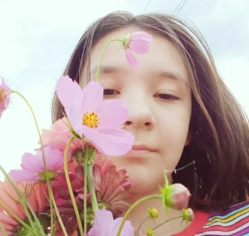 Человек человеческое лицо цветок