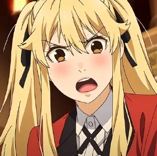 Sticker Безумный азарт @anime_stickerr - 10