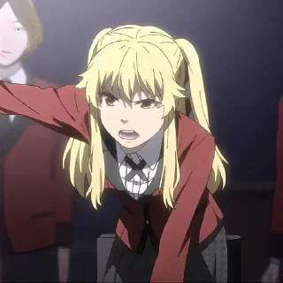 Sticker Безумный азарт @anime_stickerr - 1