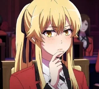 Sticker Безумный азарт @anime_stickerr - 6