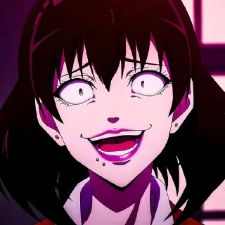 Sticker Безумный азарт @anime_stickerr - 2