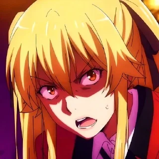 Sticker Безумный азарт @anime_stickerr - 5