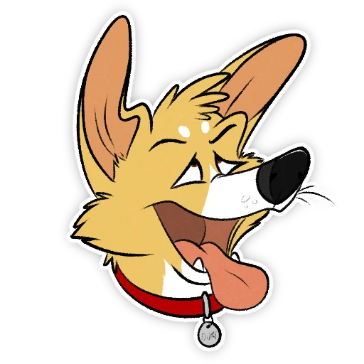 Sticker Dukecorg - 1