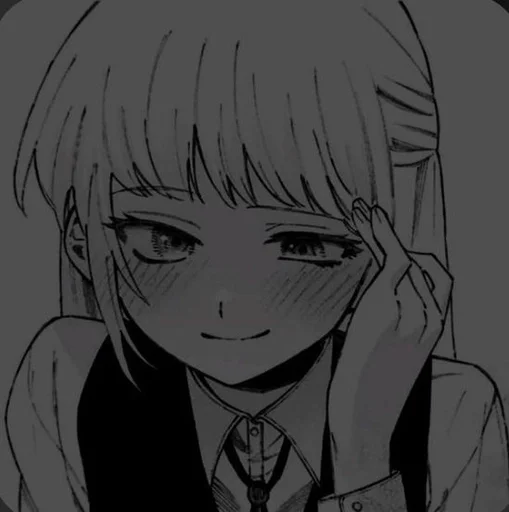 эскиз иллюстрация аниме