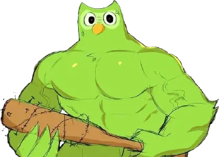 Стикер Duolingo - 7