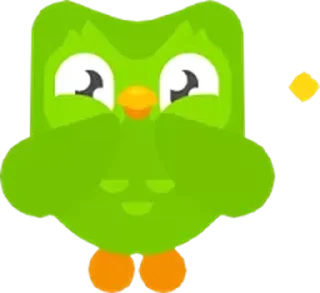 Стикер Duolingo - 1