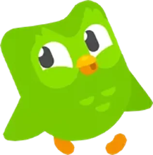 Стикер Duolingo - 6