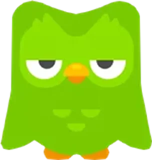 Стикер Duolingo - 0