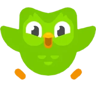 Стикер Duolingo - 2