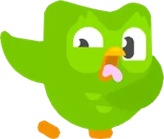 Стикер Duolingo - 8