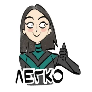 Стикер Дурной Чоктор (БУБЛ) - 2