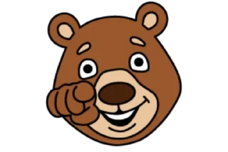клипарт улыбаться медведь