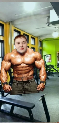 person muscle bodybuilding