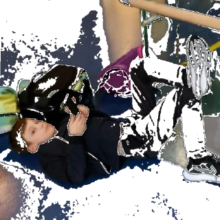 Стикер Дурдомик - 1