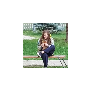 Стикер Дурдомик - 7