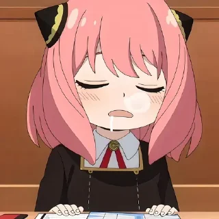 Sticker Аня форджер @anime_sticks - 6