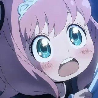 Sticker Аня форджер @anime_sticks - 11