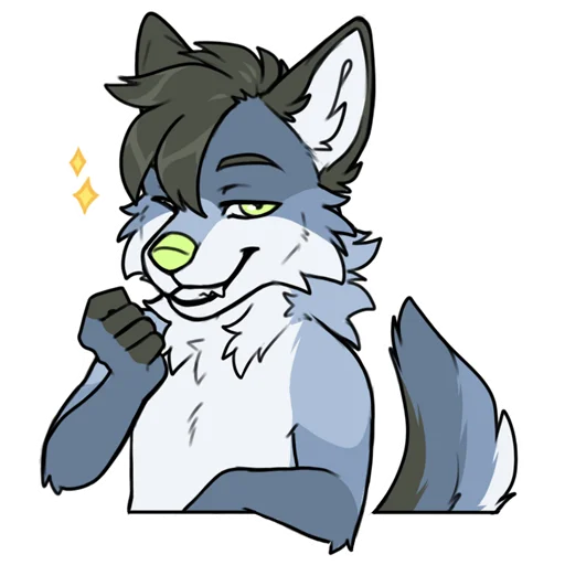 Sticker DuskTheDog - 1